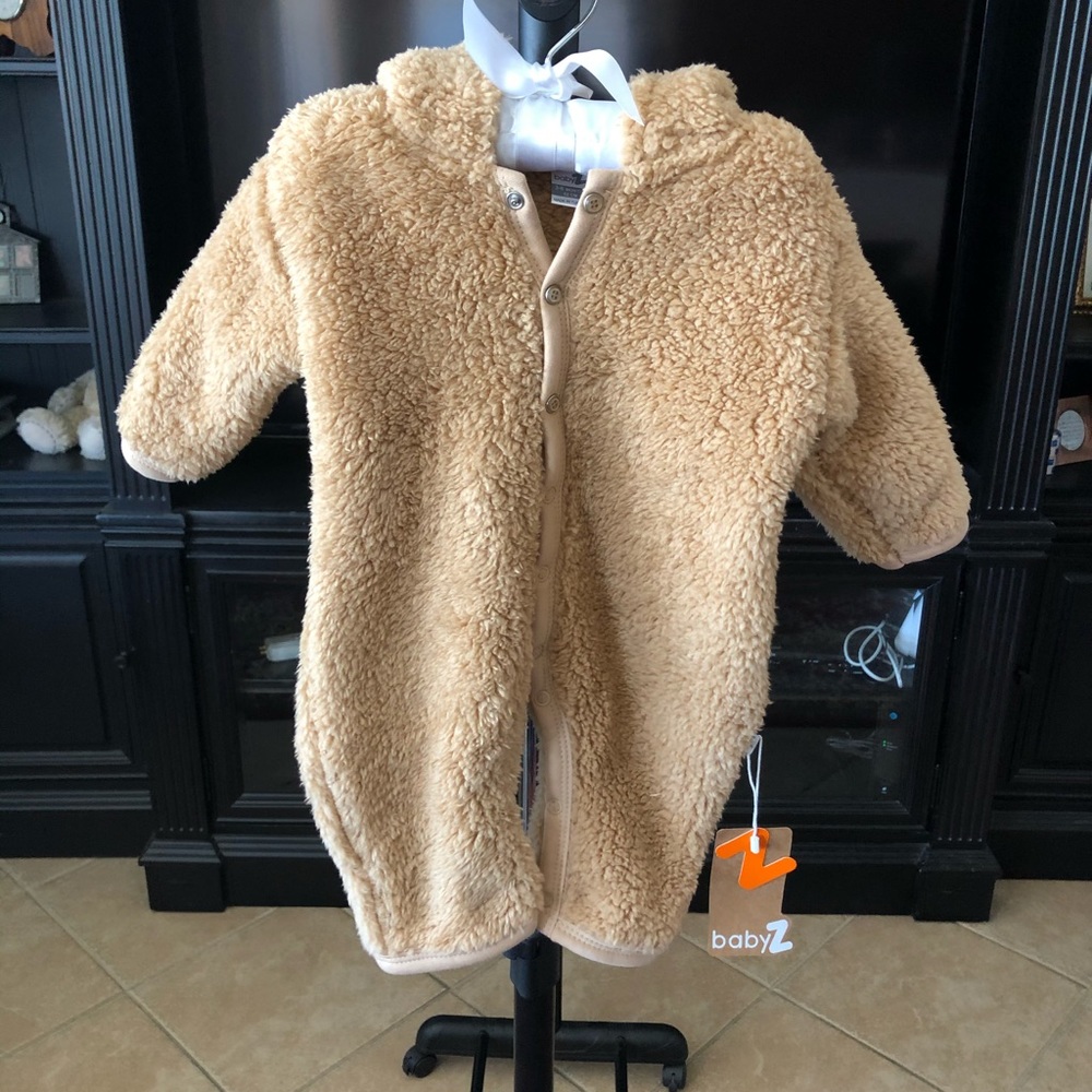 Fuzzy Baby Bodysuit